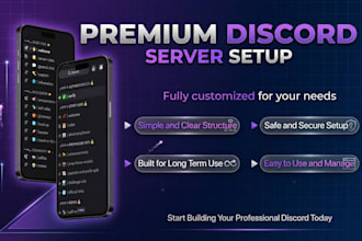 setup discord,discord server,gaming discord,custom discord,discord promotion