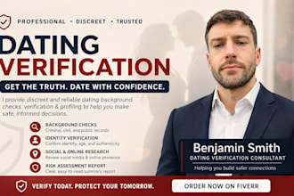 provide professional dating verification, online profile check