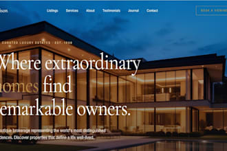 build realtor website, luxury idx mls website, real estate website