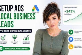 facebook, google PPC, local leads, gym, dental, pet, boutique ads