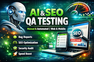 perform automated QA testing with ai and SEO optimization