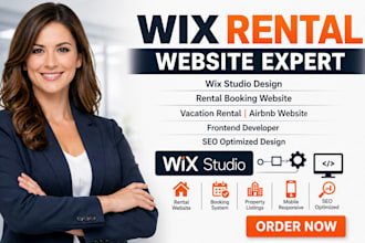 build wix rental website with wix studio redesign