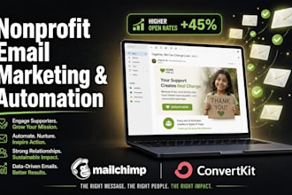 set up and automate email marketing for your nonprofit or fundraising campaign