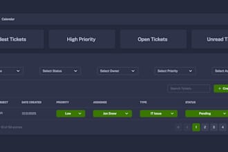 build a functioning modern website
