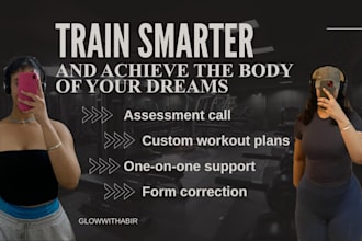 create a personalised workout plan for you