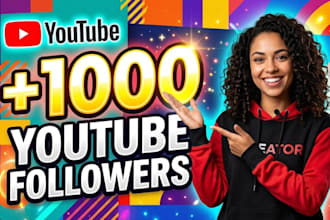 upgrade new 1000 youtube followers organically