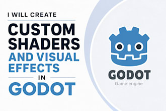 create custom shaders and visual effects in godot