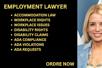 assist with workplace accommodation cases, disability issues and ada compliance