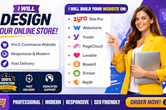 set up selz bigcommerce sellfy zyro pinnaclecart ontraport website store design