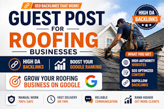 do guest post for roofing businesses to grow on google