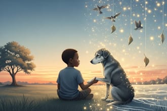 children story book illustration children story children story book illustration