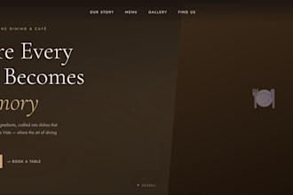 design a modern website for your small business