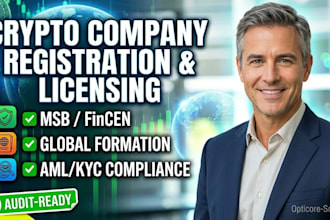 provide expert crypto company registration, msb license, and aml compliance