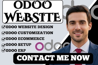 design odoo ecommerce  design website  erp setup customization