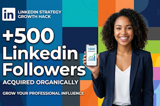 buy new 500 linkedin followers organically