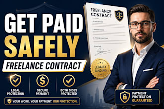 draft a professional freelance contract to protect your work and payments