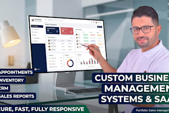 build a custom business management system or saas
