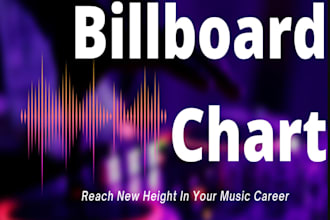 chart your spotify music to top 30 on billboard music chart with expertpromotion