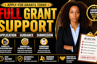 apply for grants grant application submission and full grant support