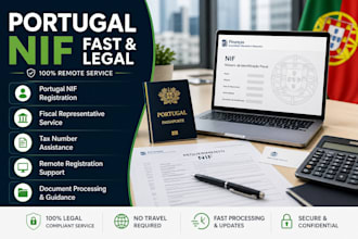 get your portugal nif number with fiscal representative fast