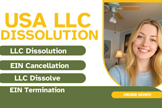 dissolve llc, llc amendment, llc dissolution, ein cancellation, wyoming llc