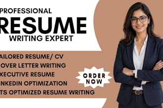 write ats resume federal resume CV cover letter and linkedin optimization