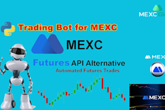 make a custom crypto trading bot mexc future and spot