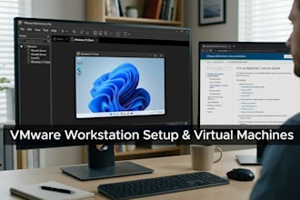 install and configure vmware workstation