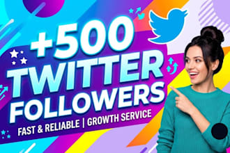 upgrade new 500 twitter followers organically