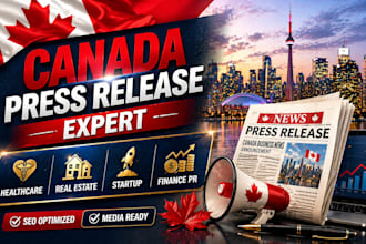 write canada, USA real estate press releases for property launches distribution