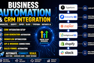 gohighlevel leadconnector instantly ai slack shopify typeform zapier integration