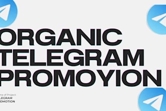 organic telegram promotion telegram