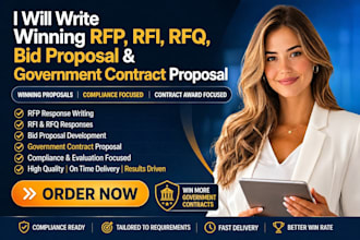 winning rfp, rfi, rfq, bid proposal and government contract proposal