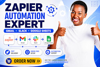 setup fix zapier integration gmail slack connect google sheets zapier automation