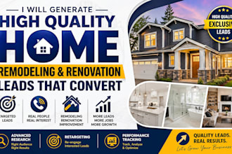 generate painting lead, home renovation lead home improvement remodeling leads