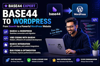 base44 expert base44 to wordpress vibe coding base44 integration base44 bug fix