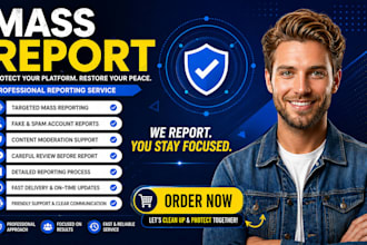do mass report, content moderation, account reporting for policy violations