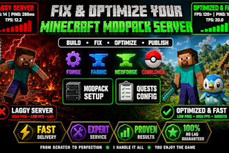 fix optimize create minecraft modpack neoforge forge fabric cobblemon server lag