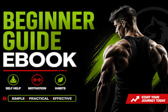professional fitness guide, workout plan or ebook