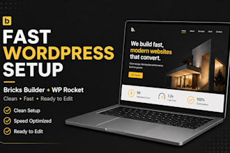 set up bricks builder, wp rocket and imagify on your wordpress website