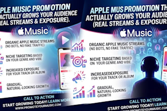 do best email ads campaign to promote apple music promotion for fast growth