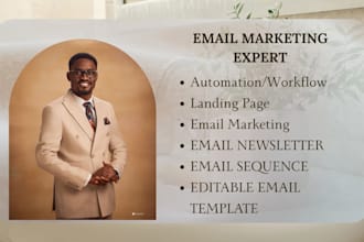 design an editable marketo, brevo pardot email template and mailchimp automation