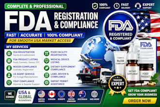 do fda registration, mocra compliance, US agent and fsvp
