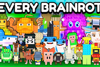 do roblox full game creation, steal a brainrot, grow a garden or simulator game