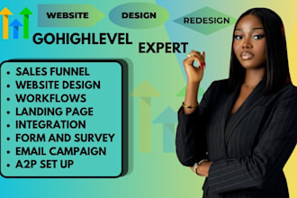 gohighlevel landing page gohighlevel sales funnel go high level website expert