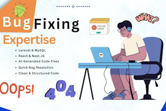 fix website bugs, PHP, laravel, javascript, HTML CSS issues