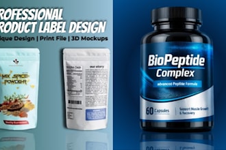 design supplement label, hemp oil skincare product, cbd bottle label design