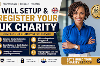 uk charity registration charity commission application cio setup