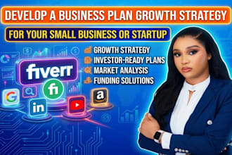 develop a business plan growth strategy for your small business or startup