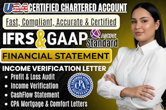 verify CPA letter, CPA mortgage letter, profit and loss report, financial audit